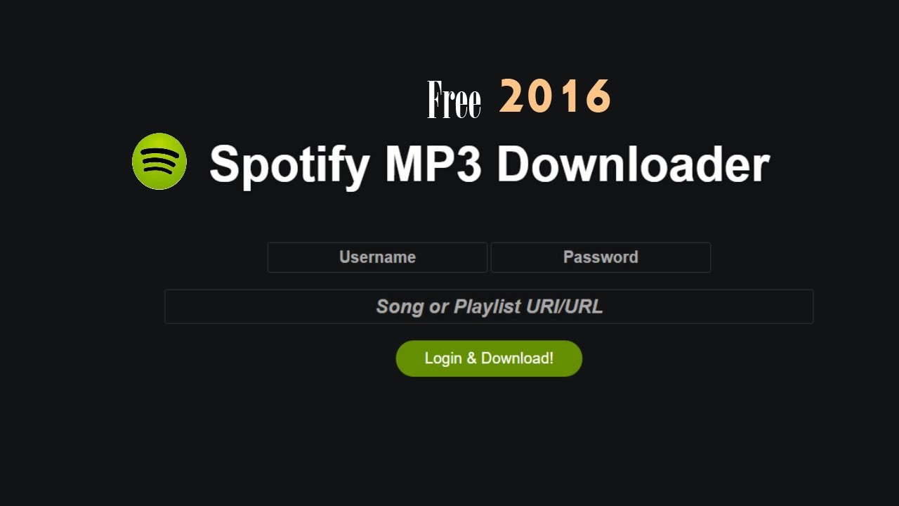 Free spotify music converter online